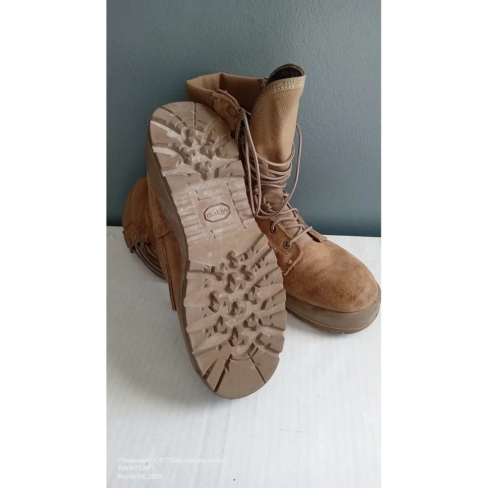 Military Style Boots Combat‎ Tactical Work Hiking Suede Leather